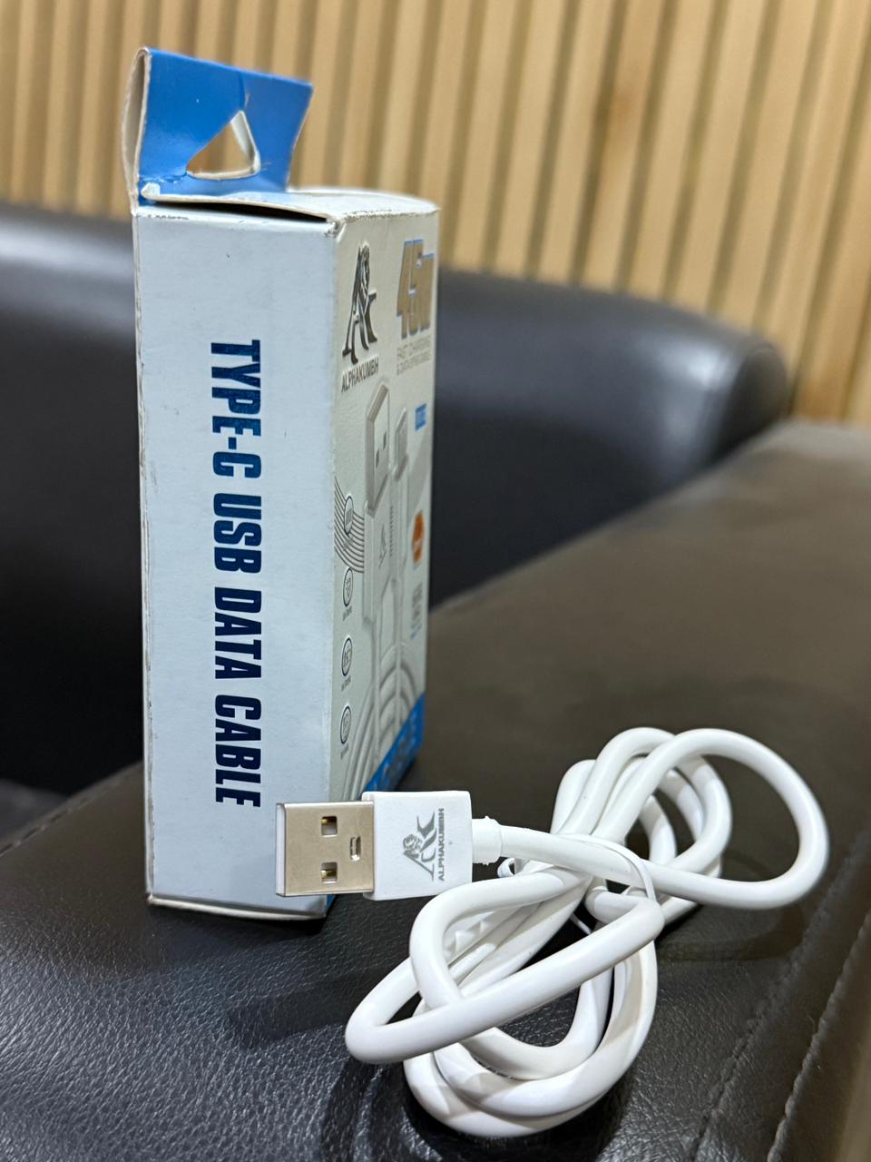 Fast Type C USB Data Cable 45W