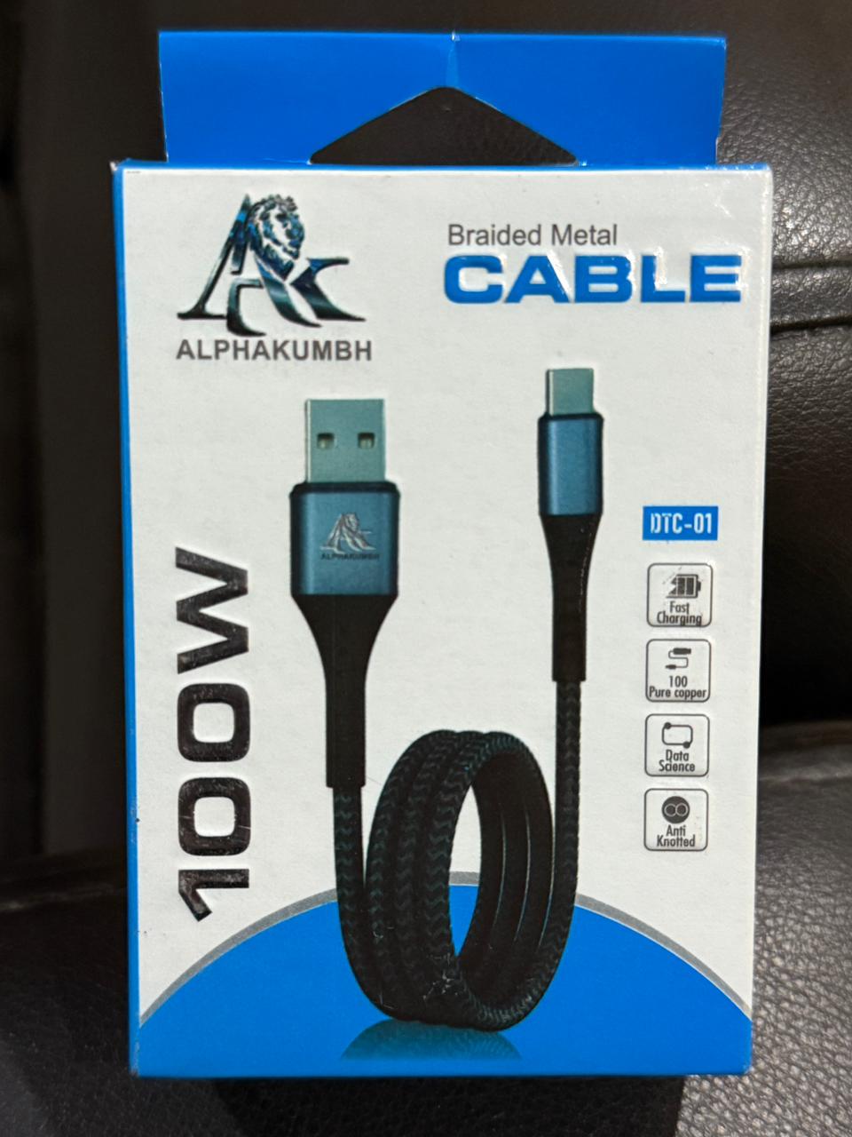 Metal Data Cable 100W