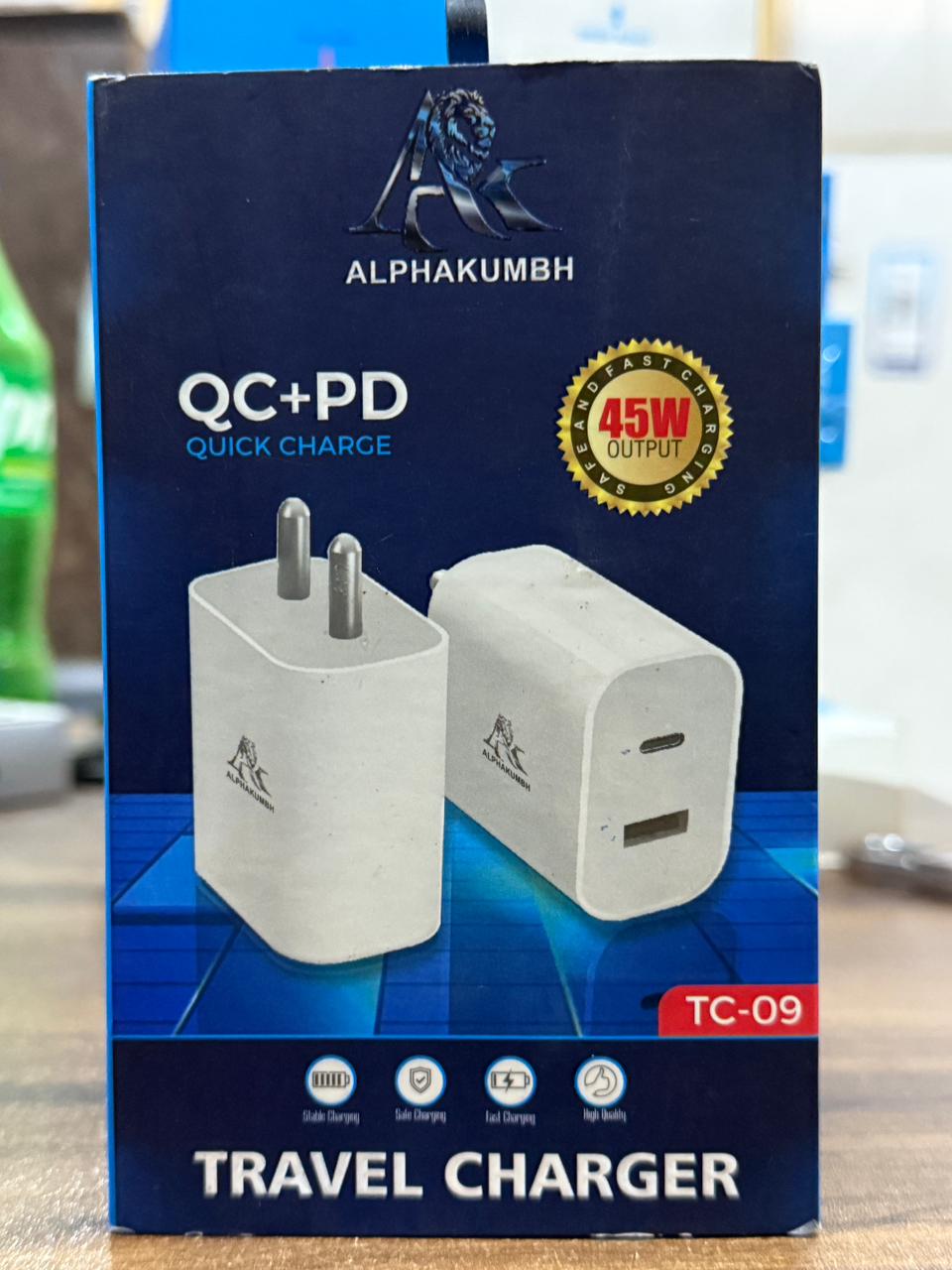 QC+PD Quick Charger 45W